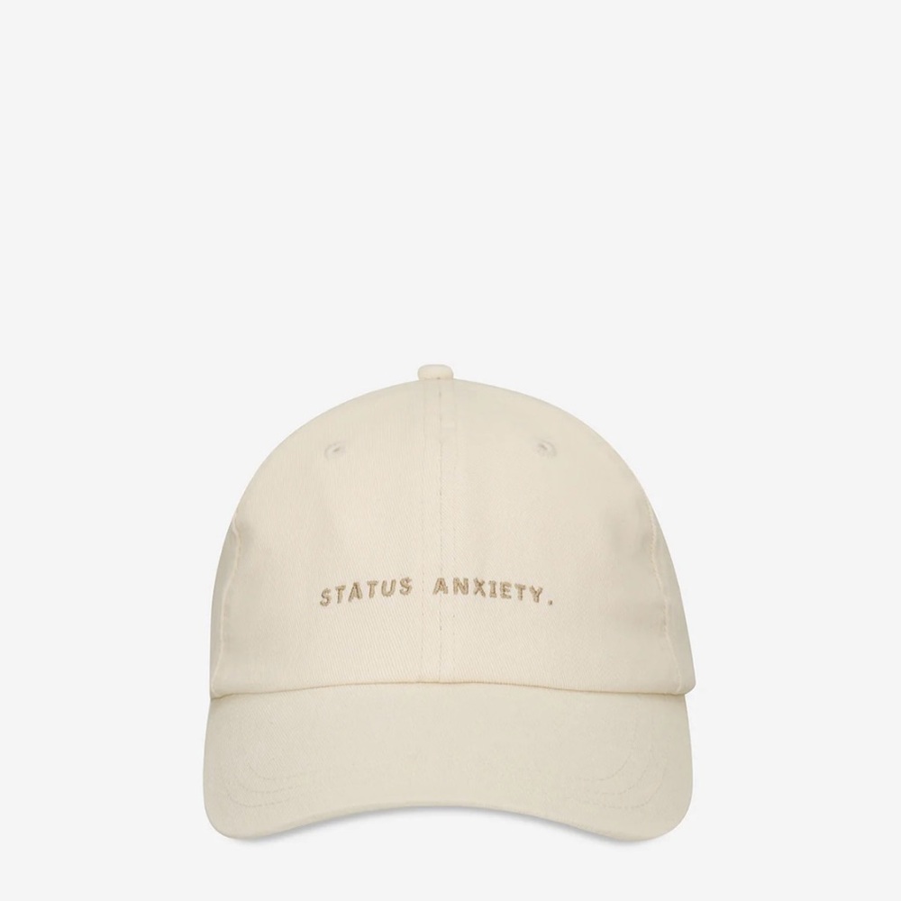 NWT Status Anxiety - Under The Sun Cap - Cream